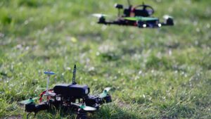What are racing drones
