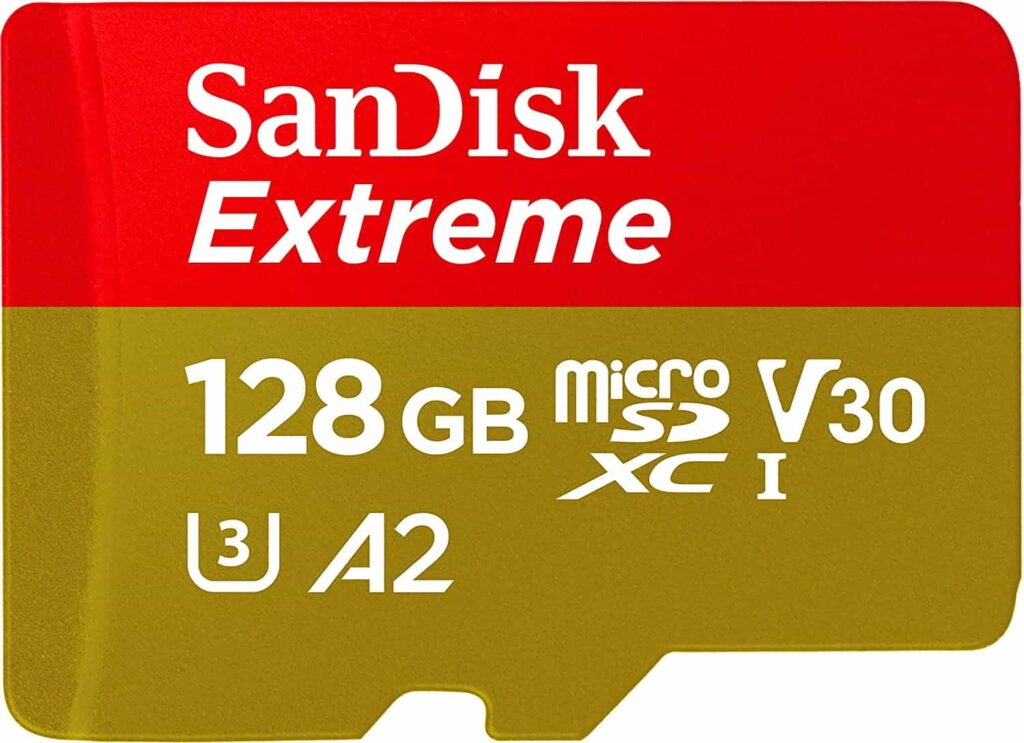SD card an essential DJI Mini 2 Accessories