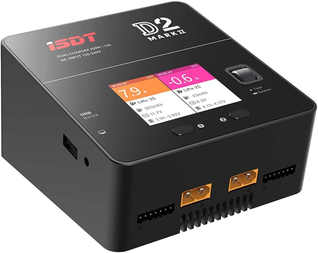 ISDT D2 Mark 2 LiPo Battery Balance Charger Duo
