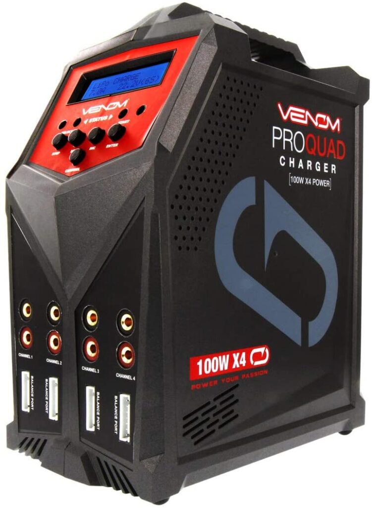 Venom Pro Quad LiPo Battery Fast Charger