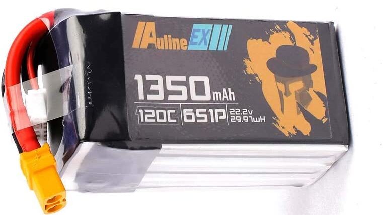 Auline EX 1350mAh 6S 120C Lipo Battery