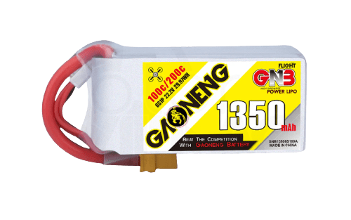 GNB 6S 1350mAh 100C Lipo Battery