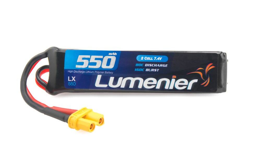 Lumenier 550mAh 2s 80C Lipo Battery