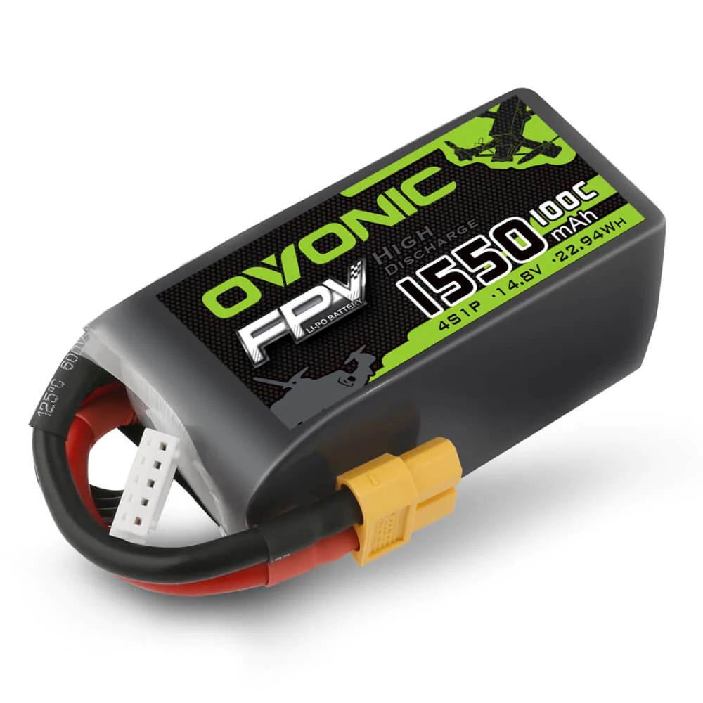 Ovonic 4S 1550mAh 100C Lipo Battery