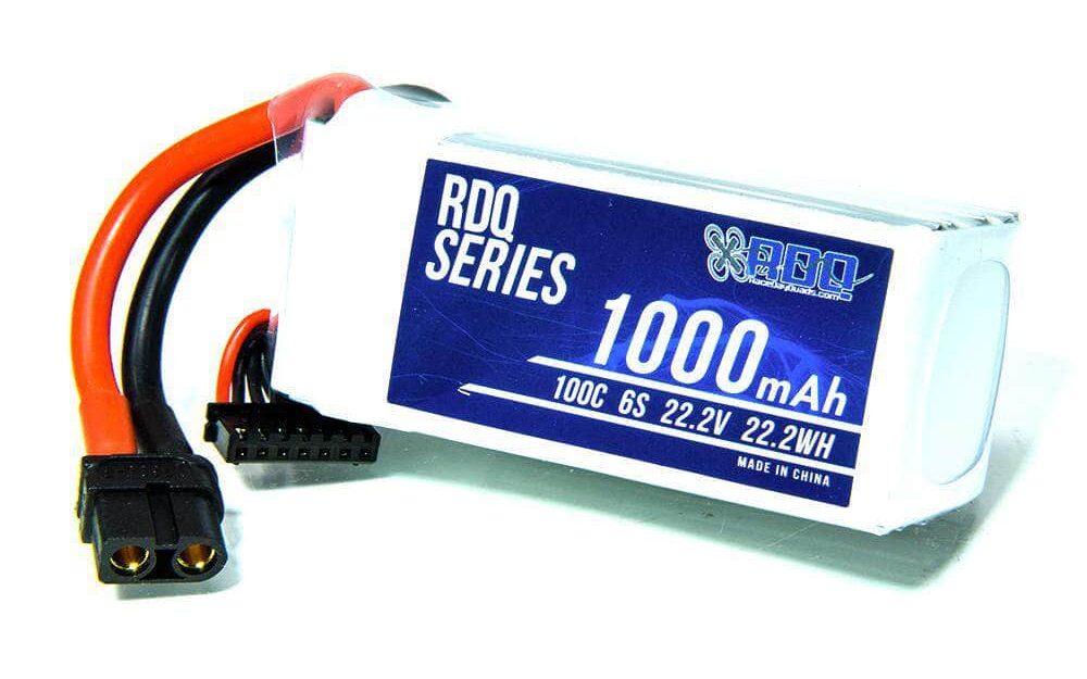 Best LiPo Batteries For FPV Drones in 2022 29 RDQ Series 6S 1000mAh 100C Lipo Battery