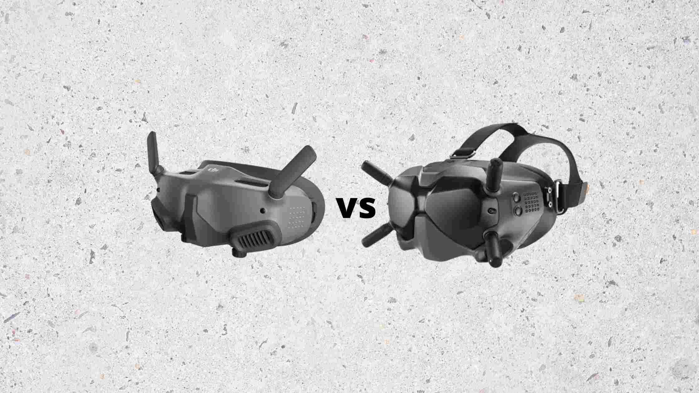 DJI FPV Goggle Comparison: Goggles v2 vs Goggles 2 : r/Djifpv