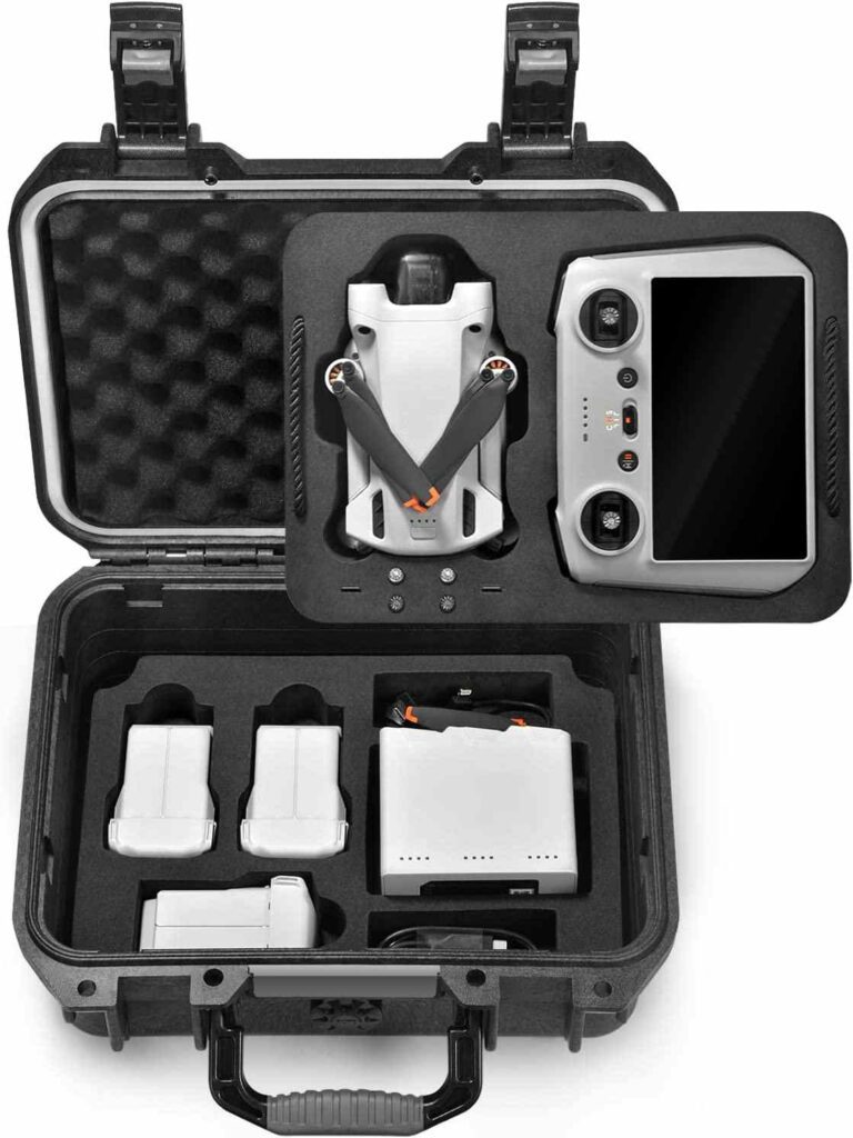 Lekufee Waterproof Hard Carrying Case for DJI Mini 3 Pro