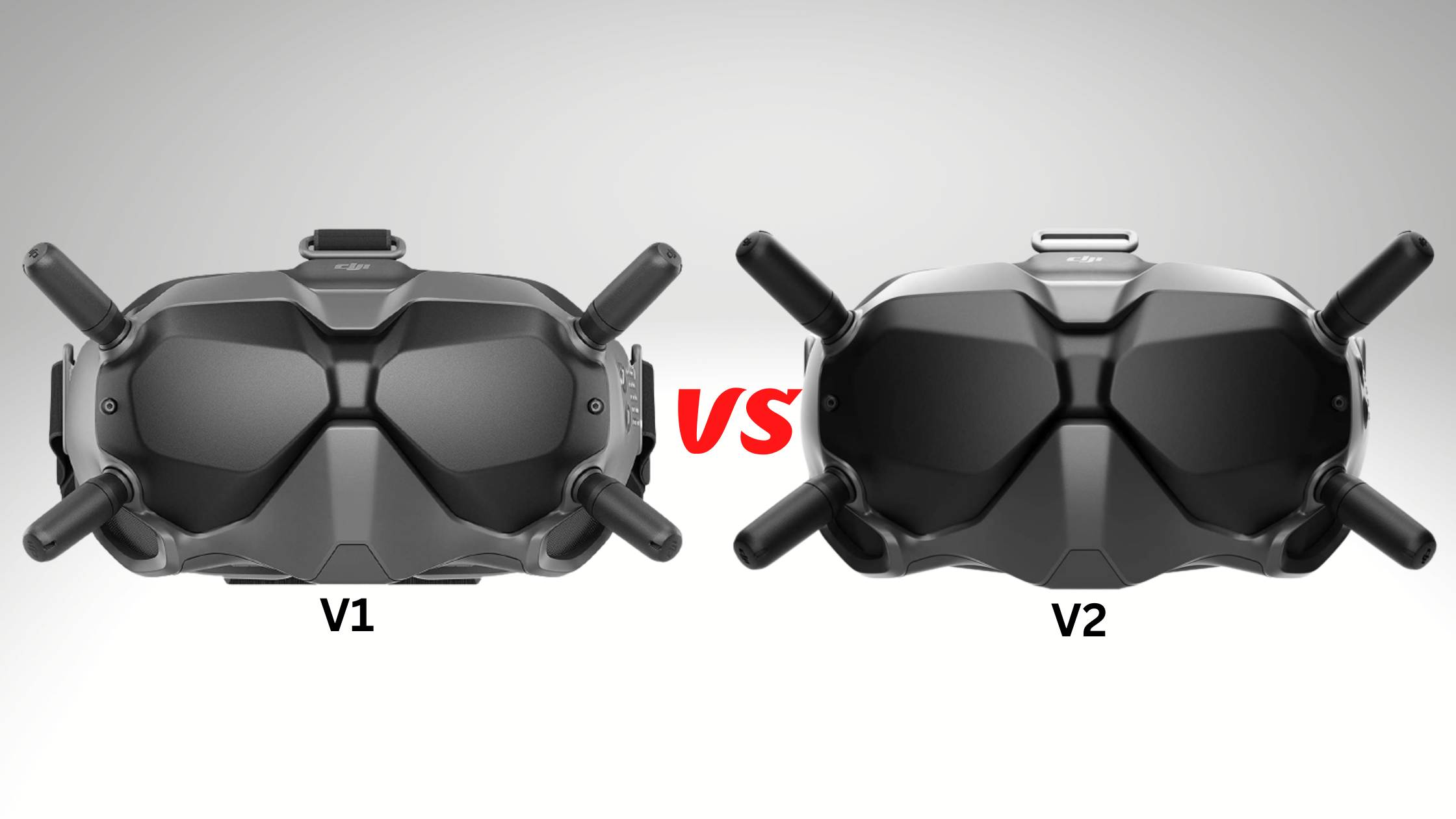 DJI Goggles 2 vs FPV Goggles V2: What's are the differences? - First  Quadcopter