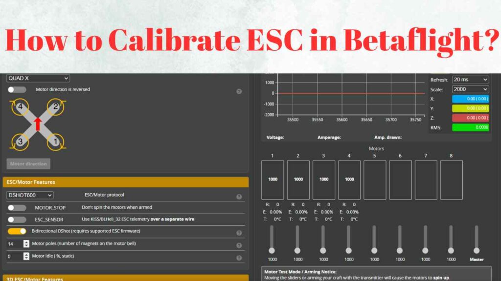 How to Calibrate ESC in Betaflight
